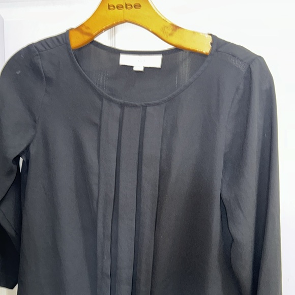 Loft Black Blouse with 3/4 sleeves - Picture 2 of 2